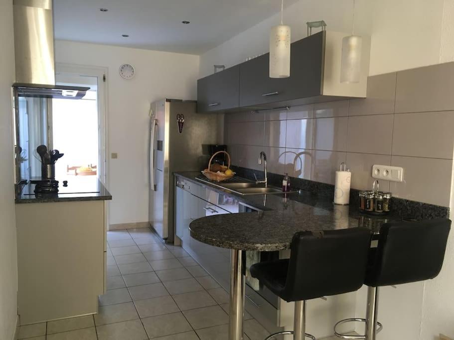 Villa individuelle avec piscine privée, clim, wifi Le Barcarès Extérieur photo