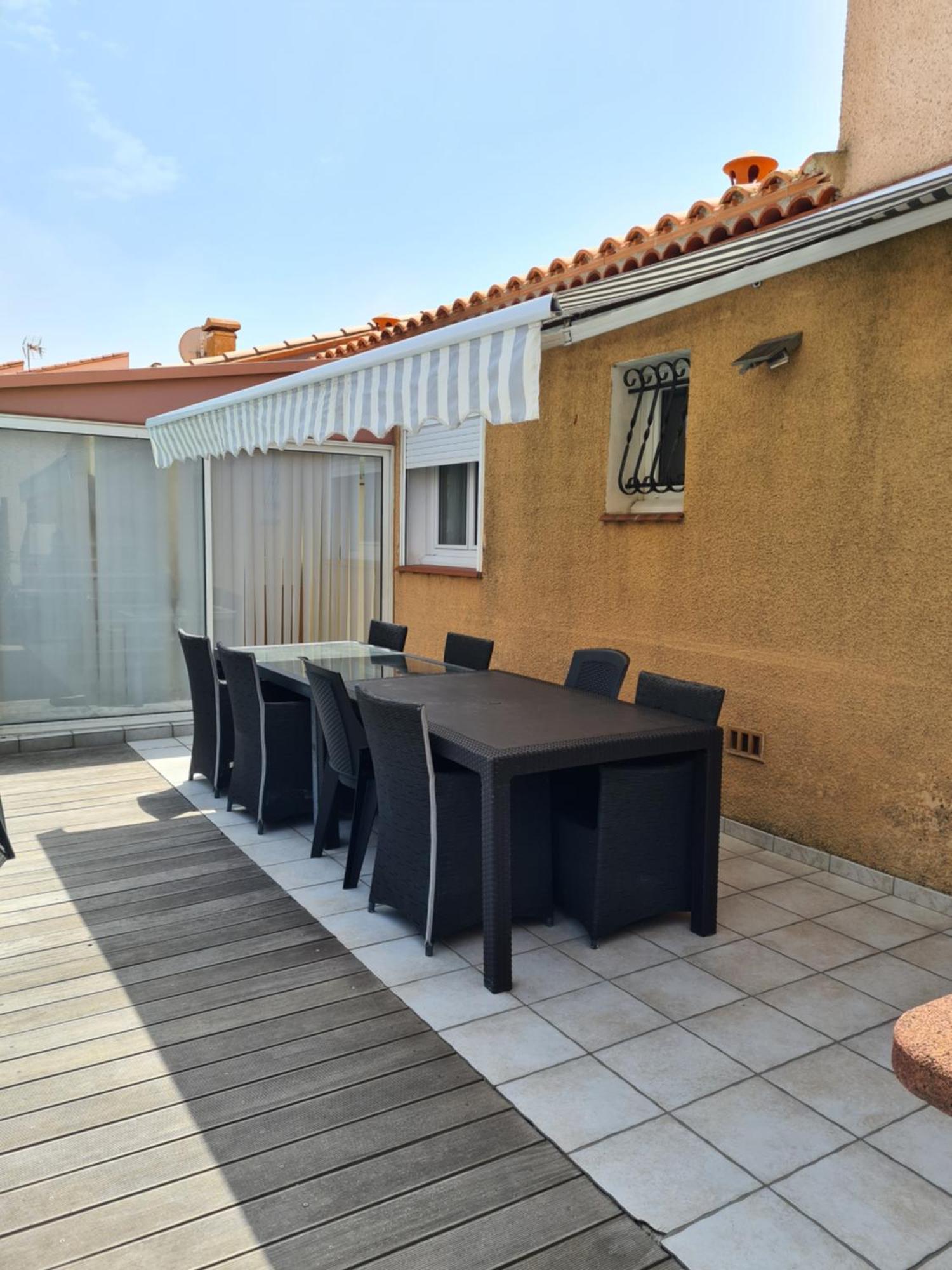 Villa individuelle avec piscine privée, clim, wifi Le Barcarès Extérieur photo