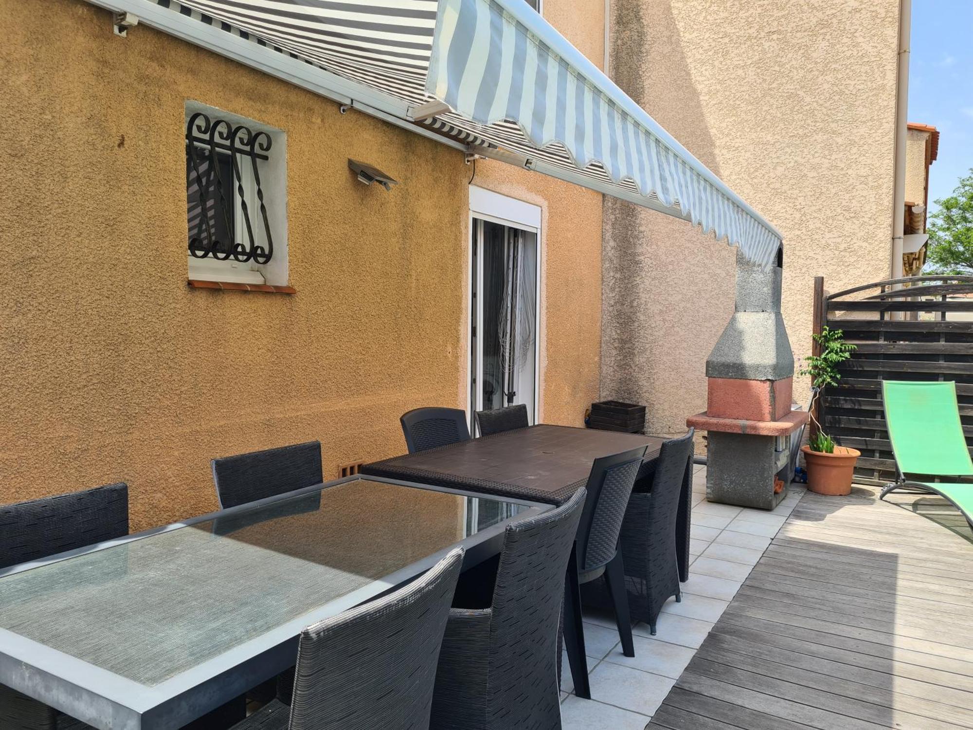 Villa individuelle avec piscine privée, clim, wifi Le Barcarès Extérieur photo